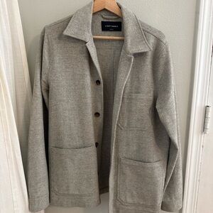 A Day's March Gray Herringbone Jacket